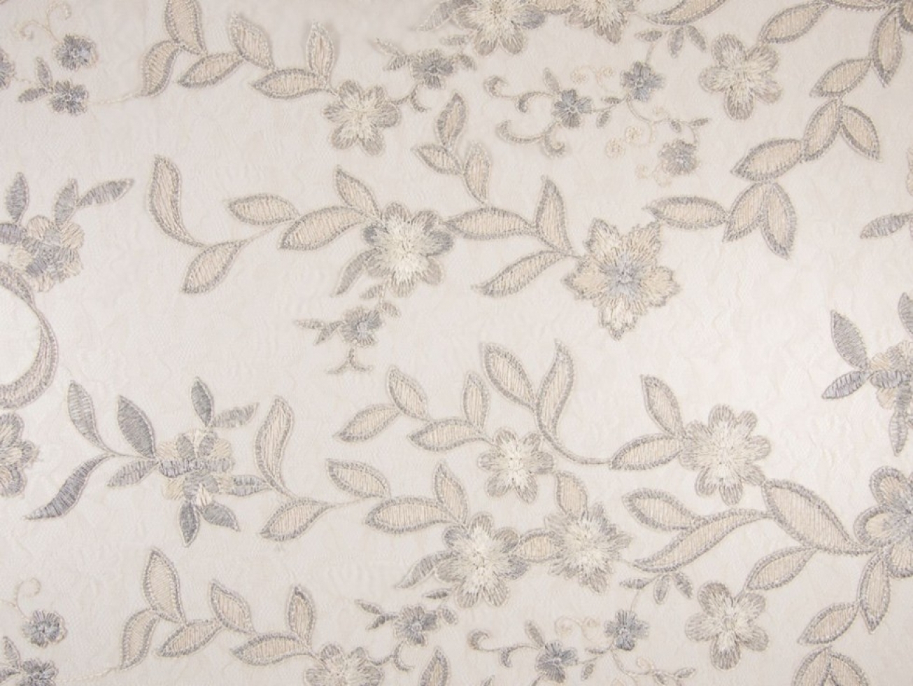 Embroidered Lace Fabric Sand
