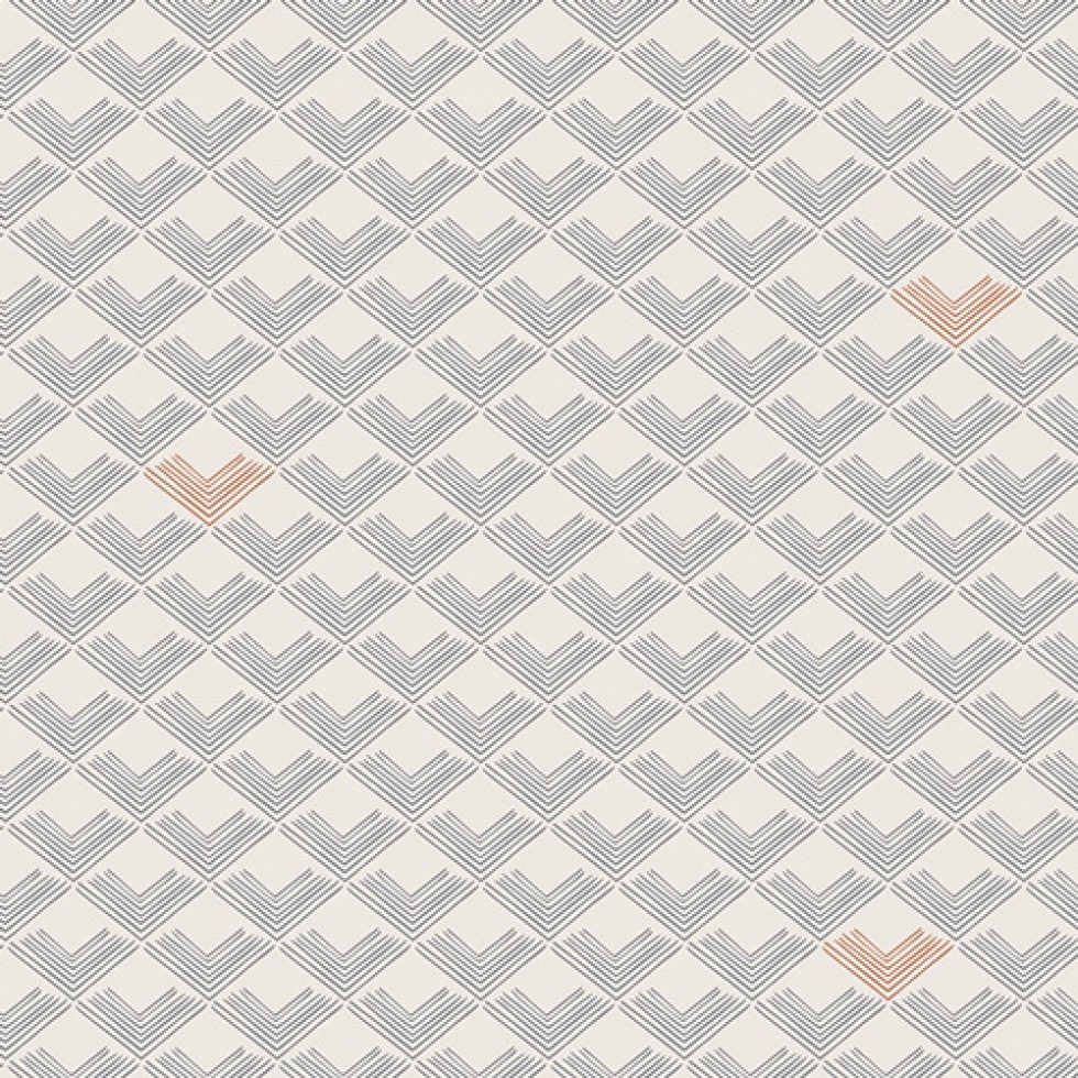 Art Gallery Fabrics Dollhouse 100% Cotton Poplin Fabric Rooftiles Slate