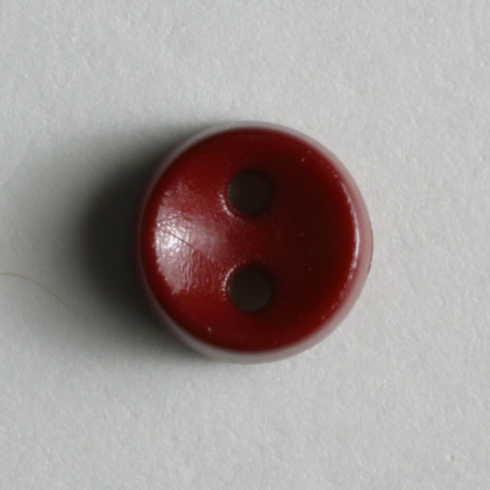 Dill Round Plastic Buttons Wine