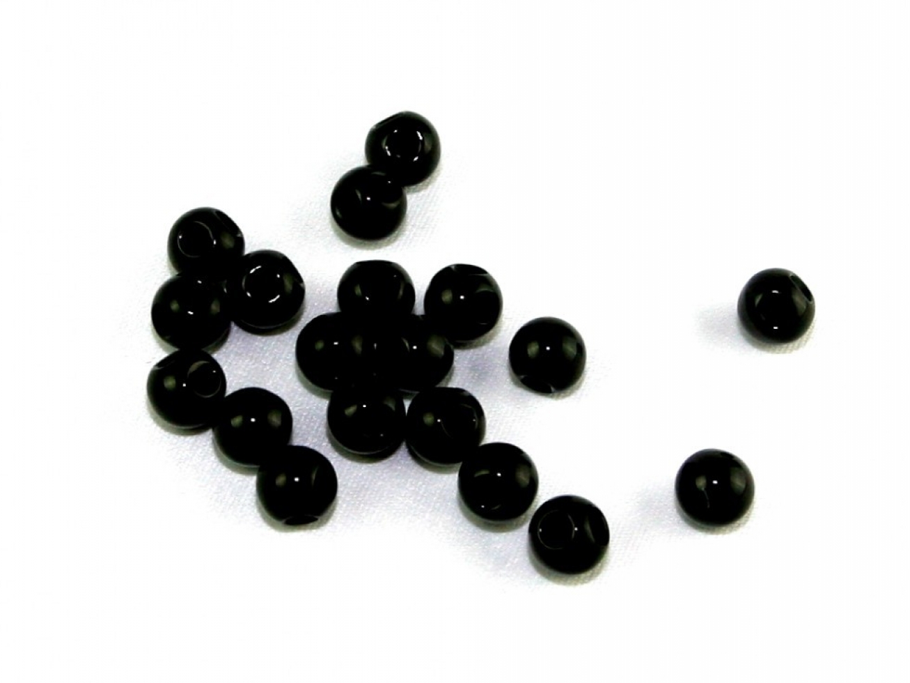 Dill Pearlised Ball Buttons Orange