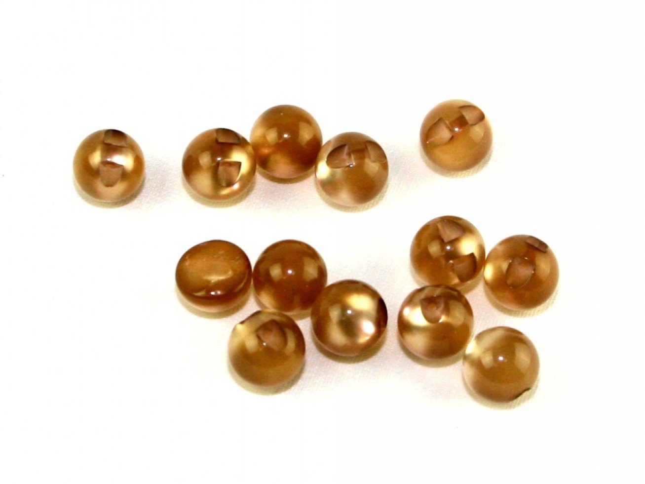 Dill Pearlised Ball Buttons Gold