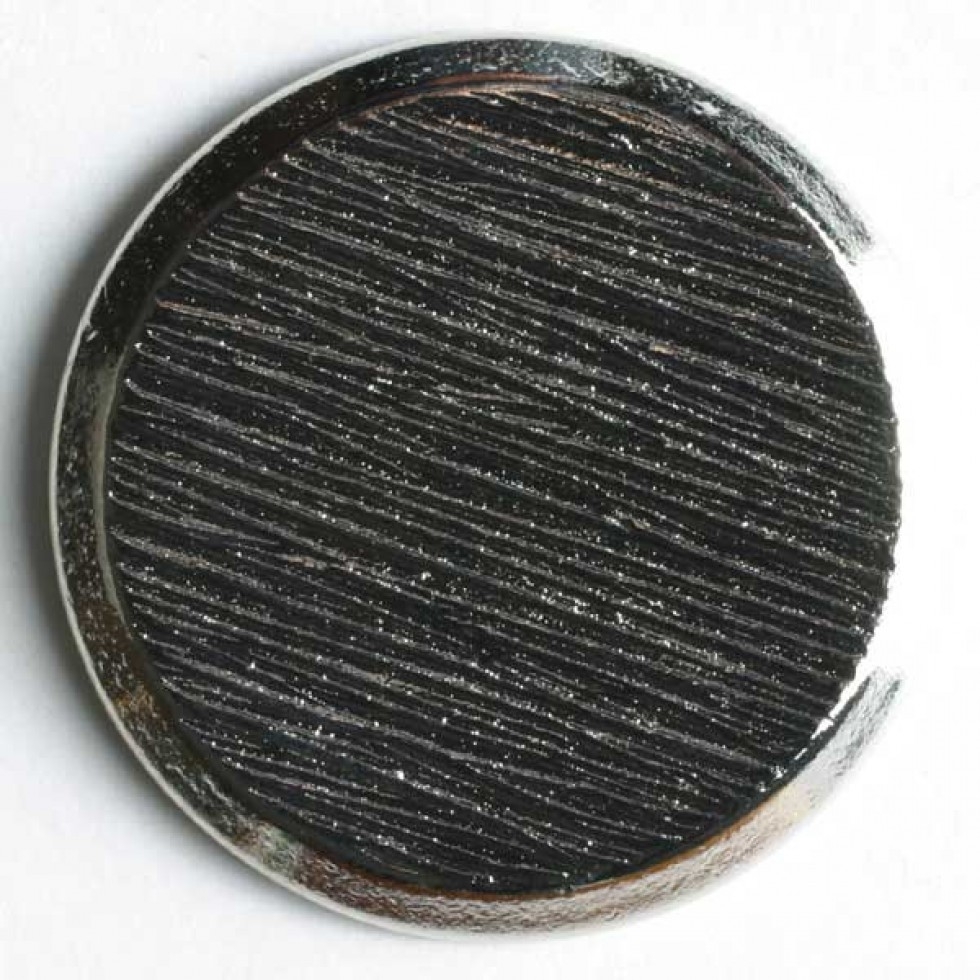 Dill Round Metal Buttons Silver