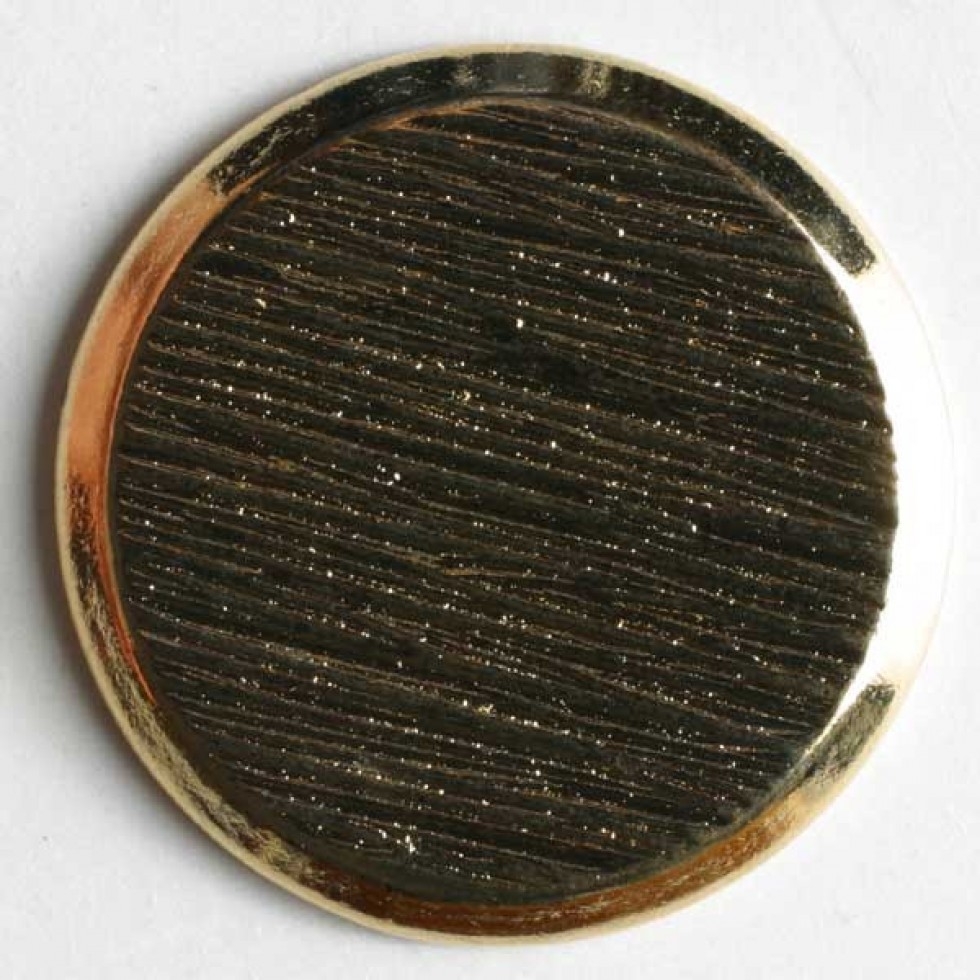 Dill Round Metal Buttons Gold