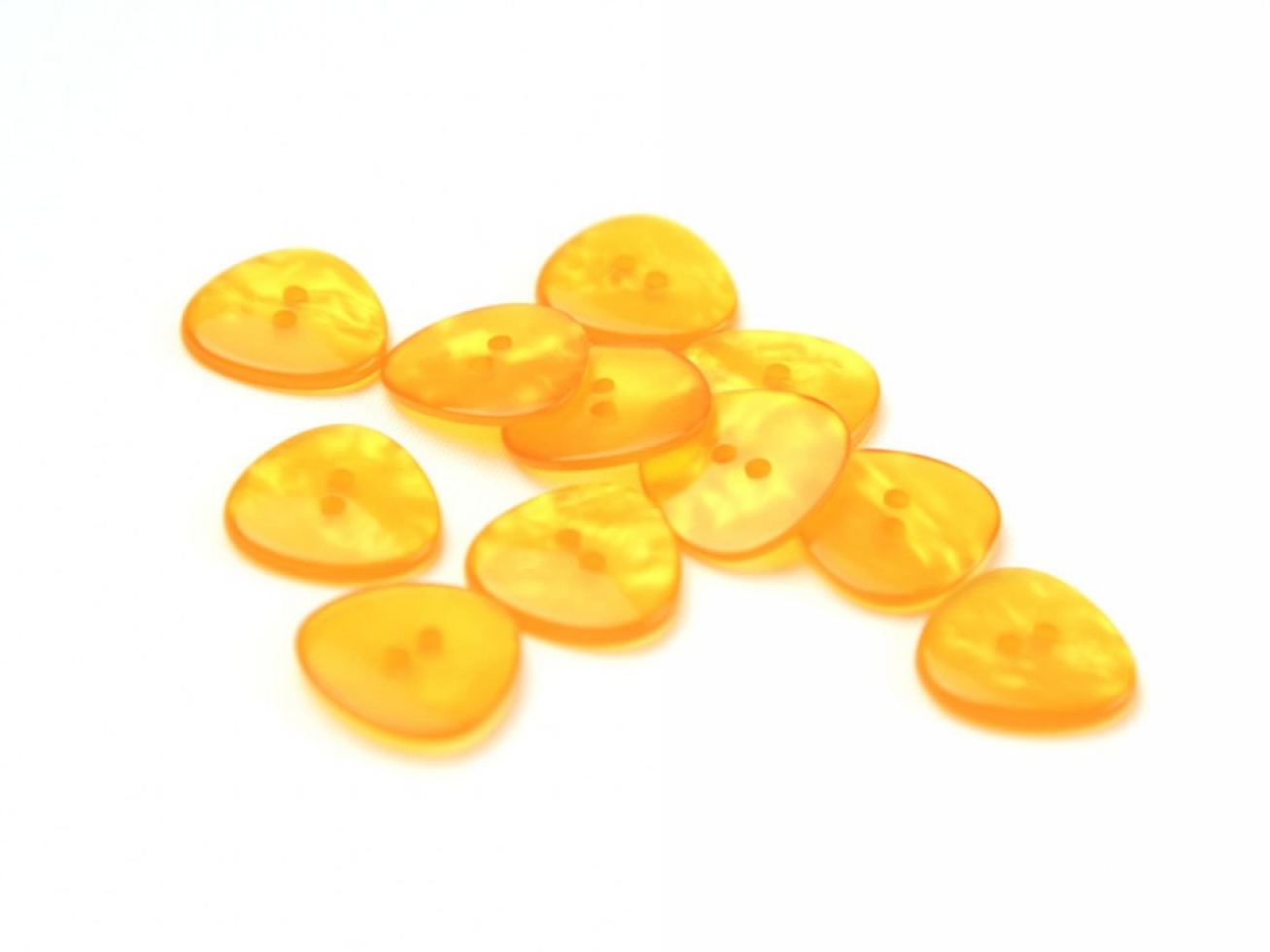 Dill Triangle Buttons Yellow