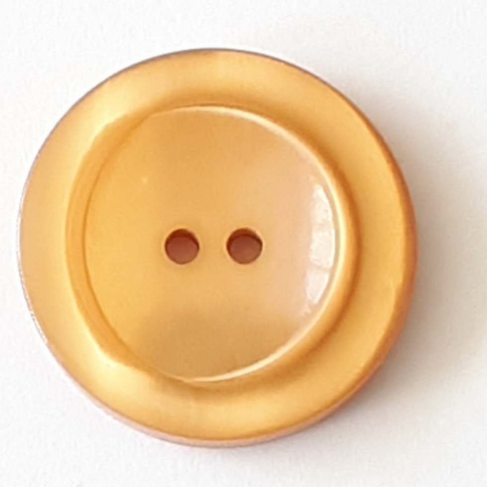 Dill Round Plastic Buttons Camel