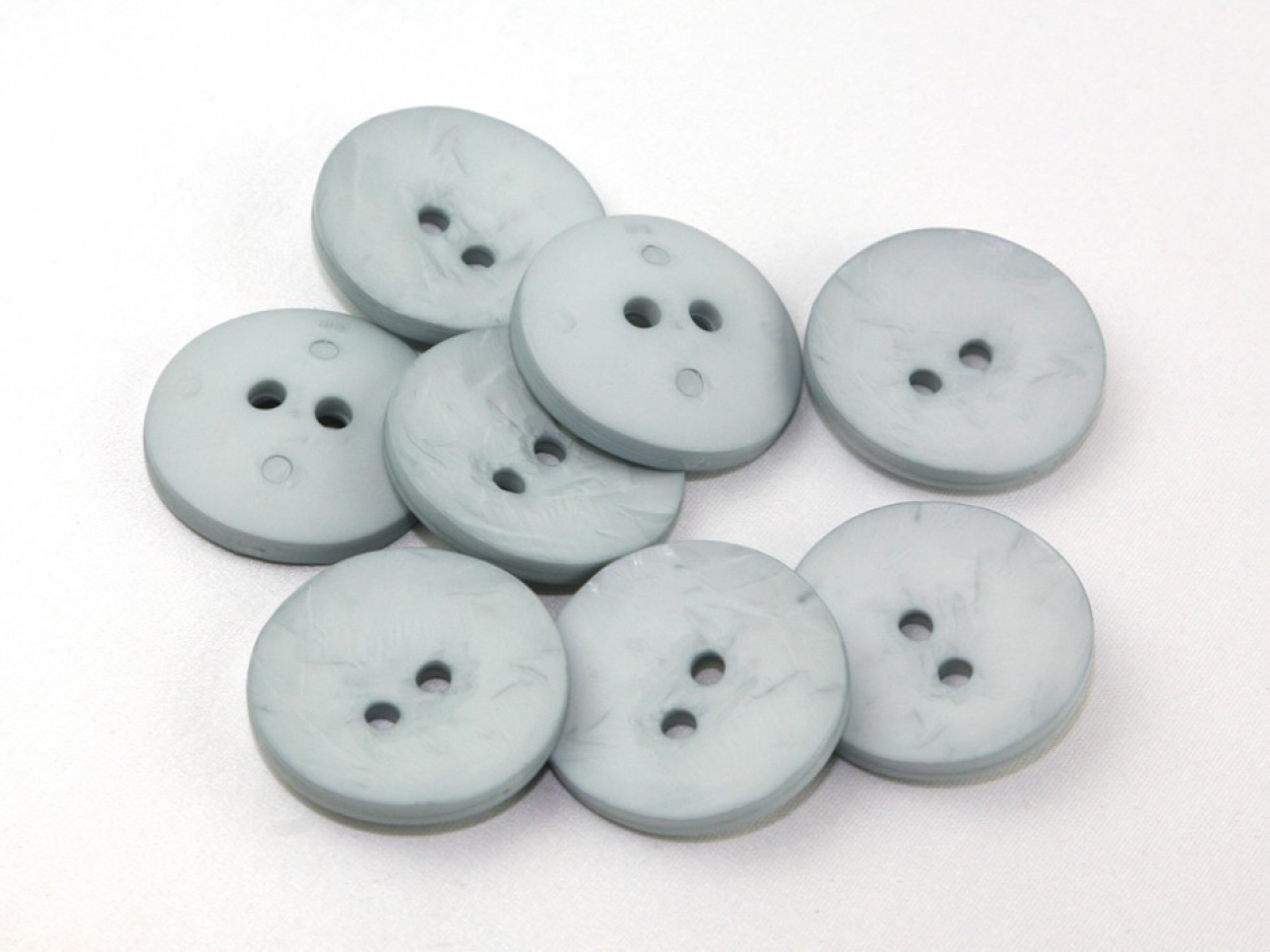 Dill Extra Large Round Buttons Light Blue