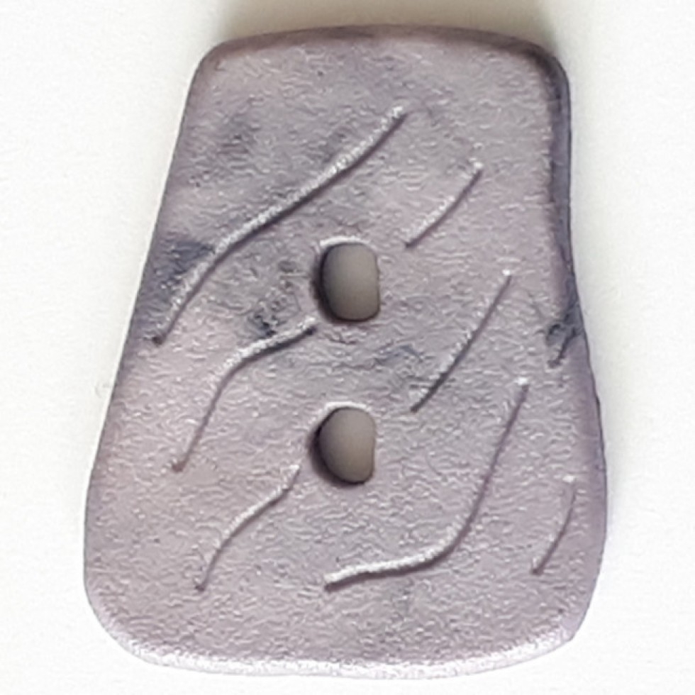 Dill Irregular Plastic Buttons Mauve