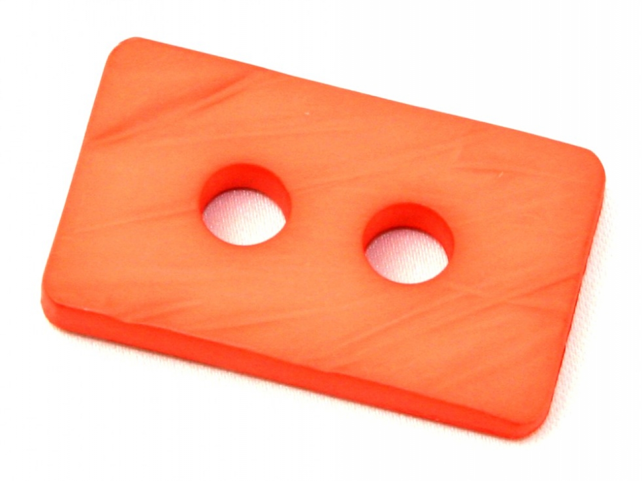 Dill Textured Rectangle Buttons Orange