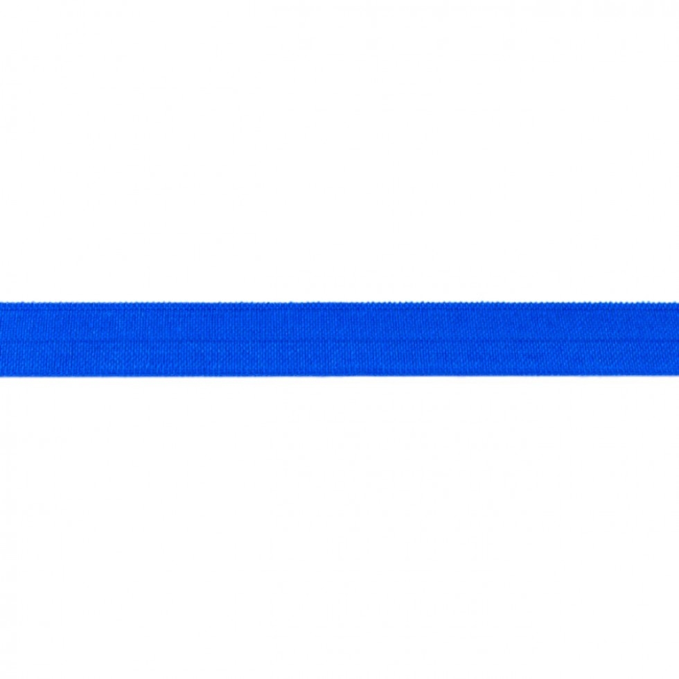 Fold Over Elastic Cobalt Blue