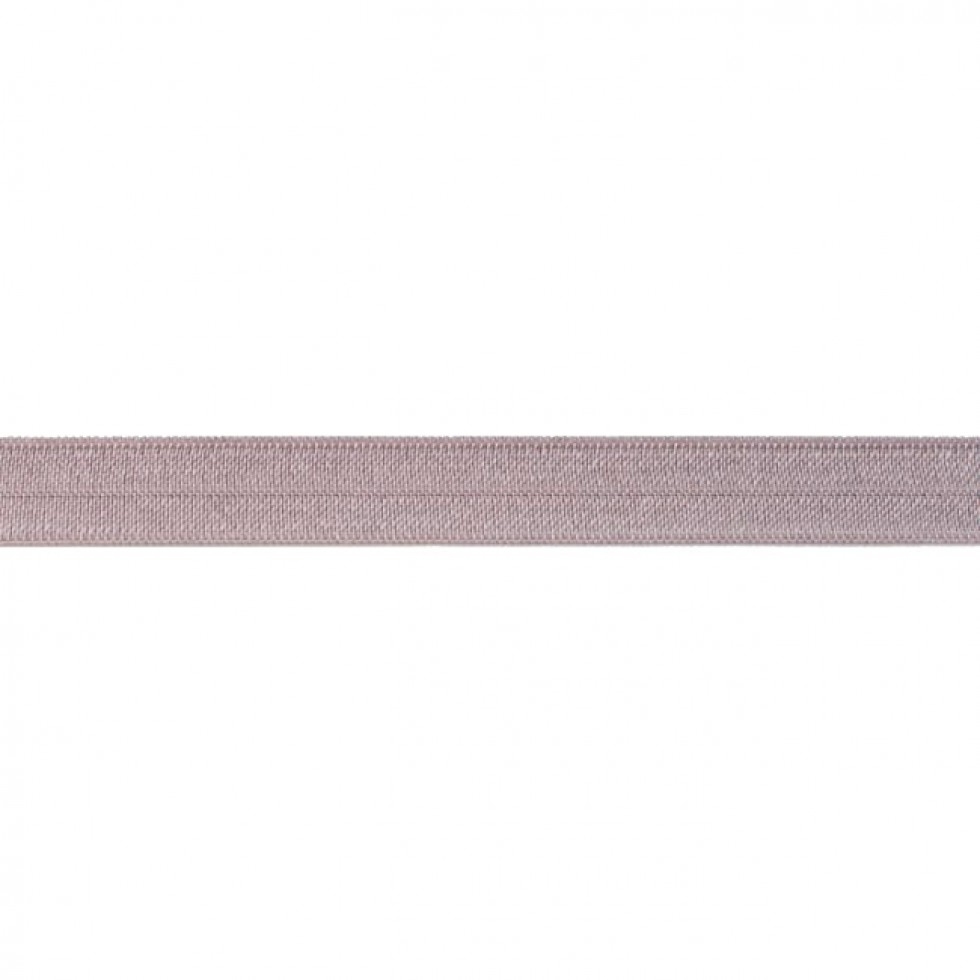 Fold Over Elastic Grey