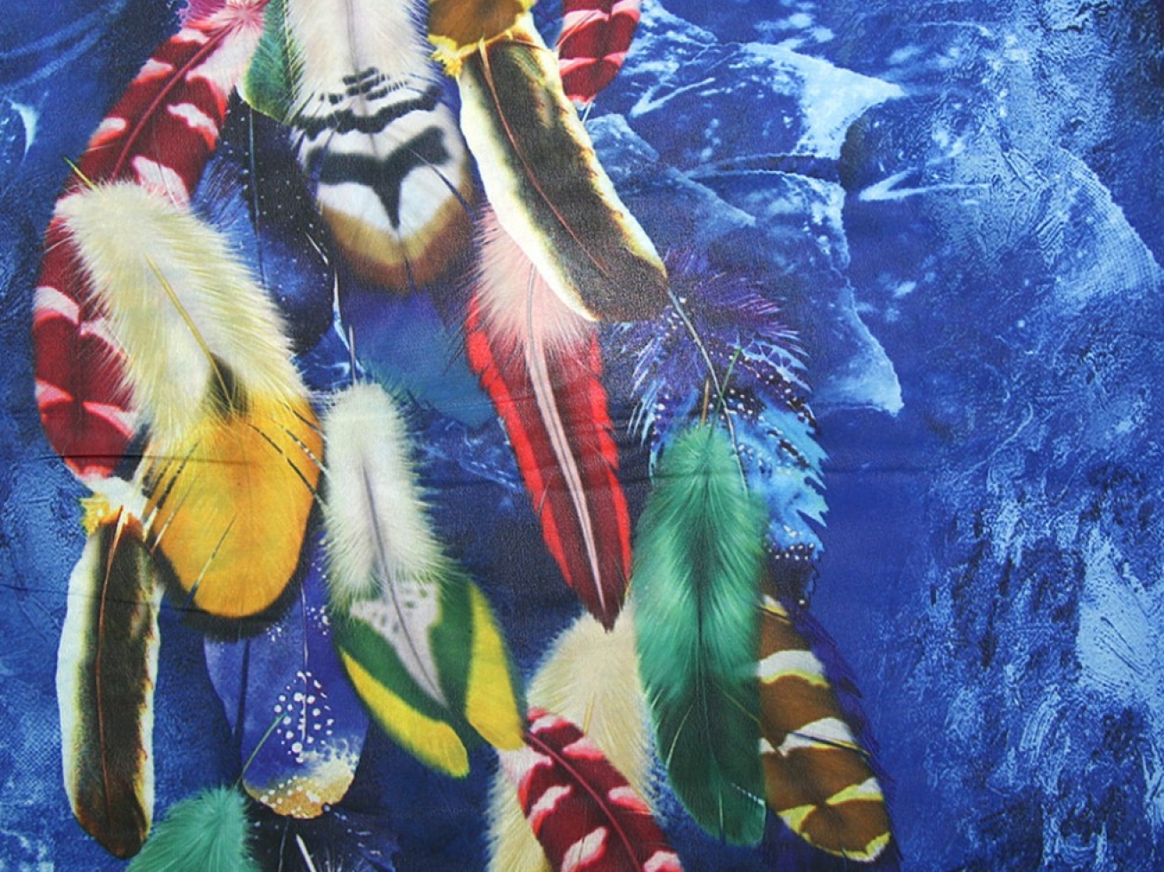 Polyester Georgette Fabric Royal