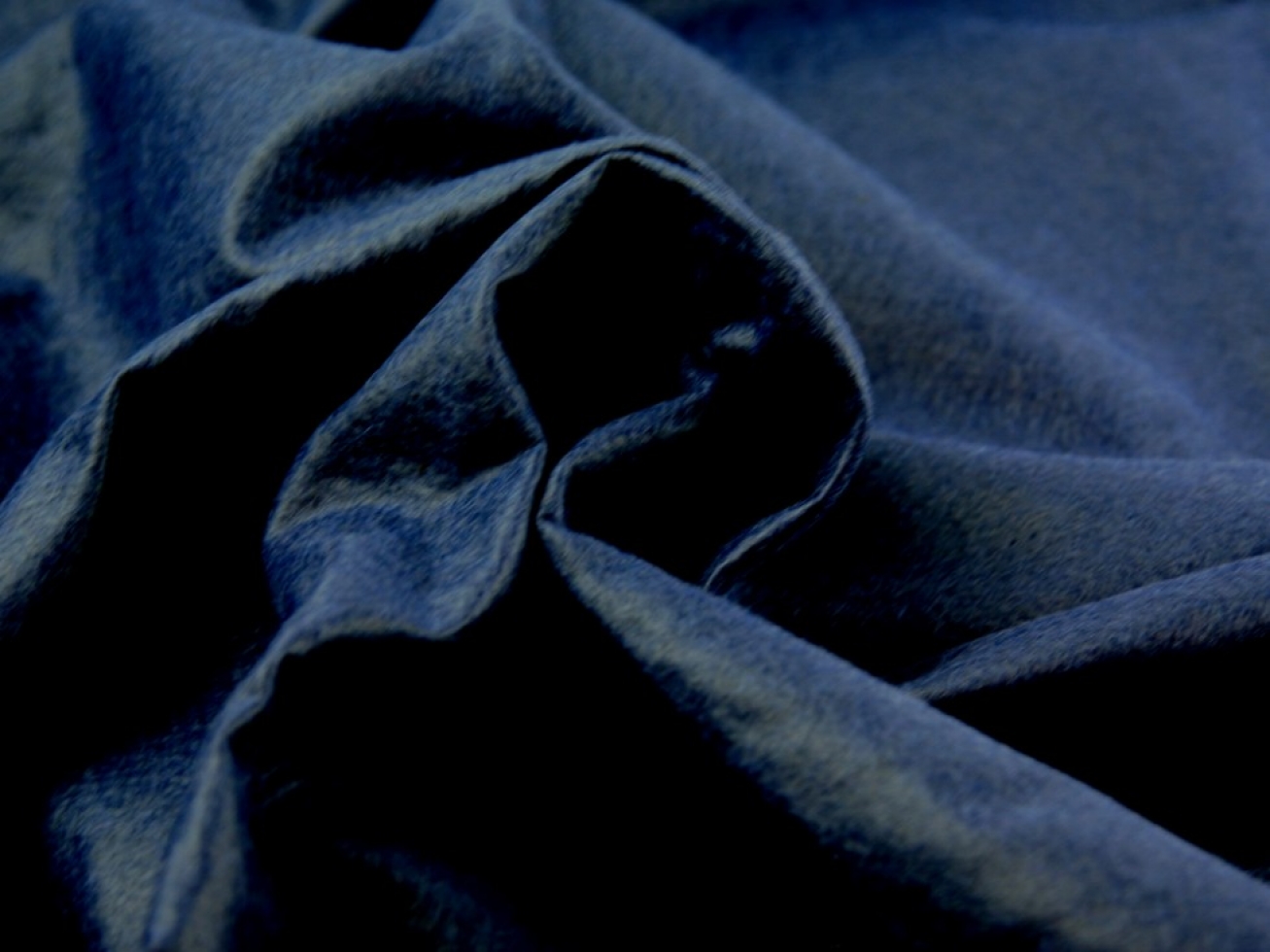 Wool Felt Fabric Navy Blue