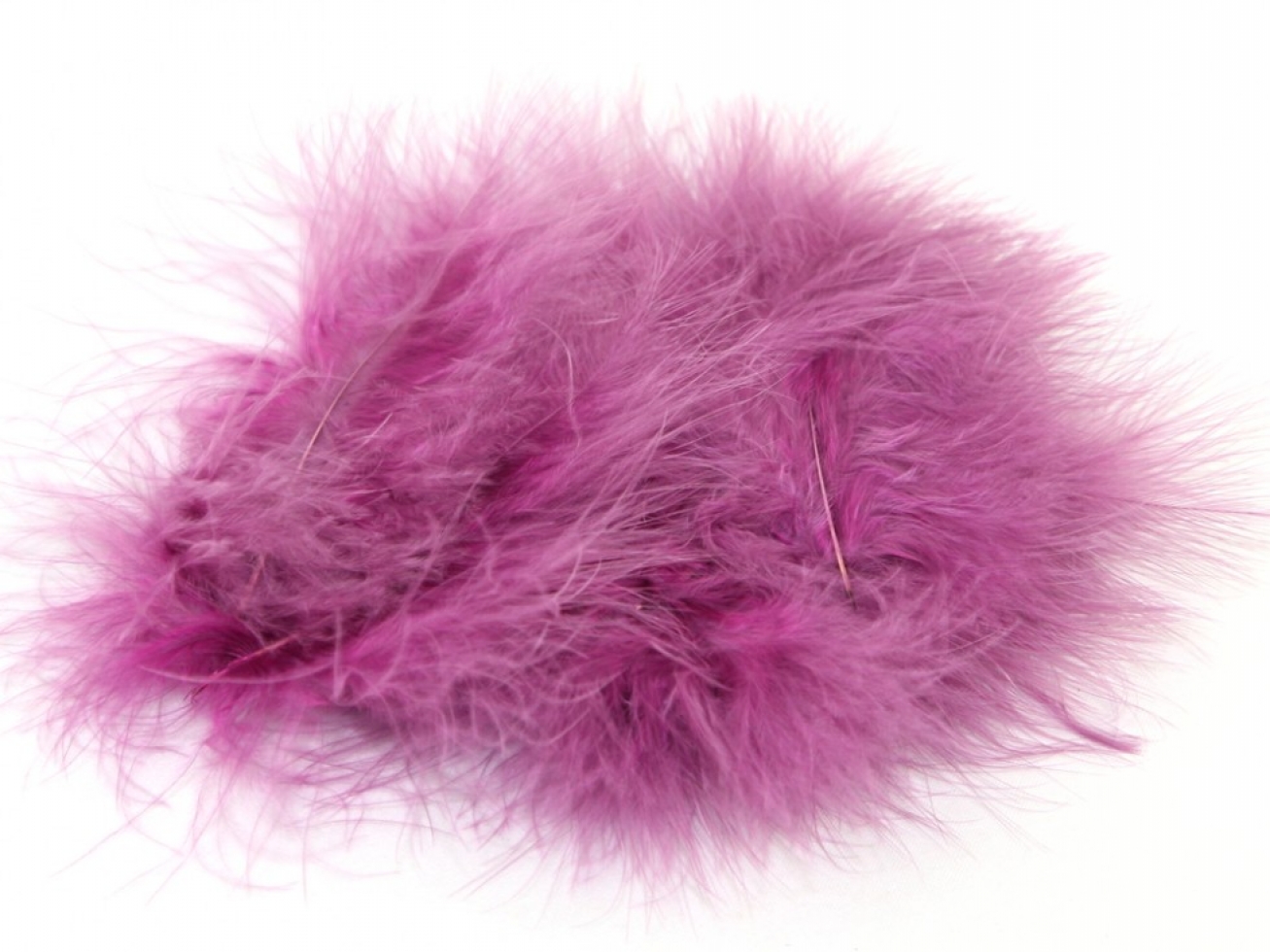 Minicraft Marabou Feathers Claret Red