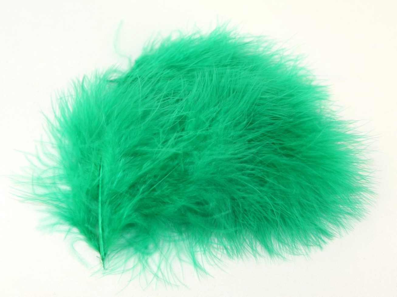 Minicraft Marabou Feathers Emerald Green