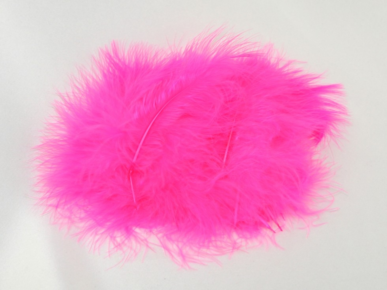 Minicraft Marabou Feathers Shocking Pink