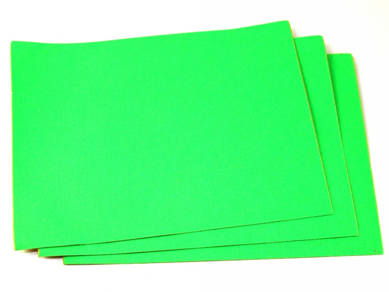 Acrylic Felt Fabric Super Bright Green
