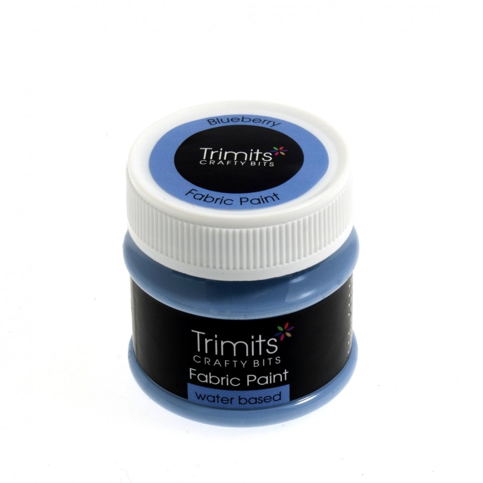 Trimits Fabric Paint Blueberry