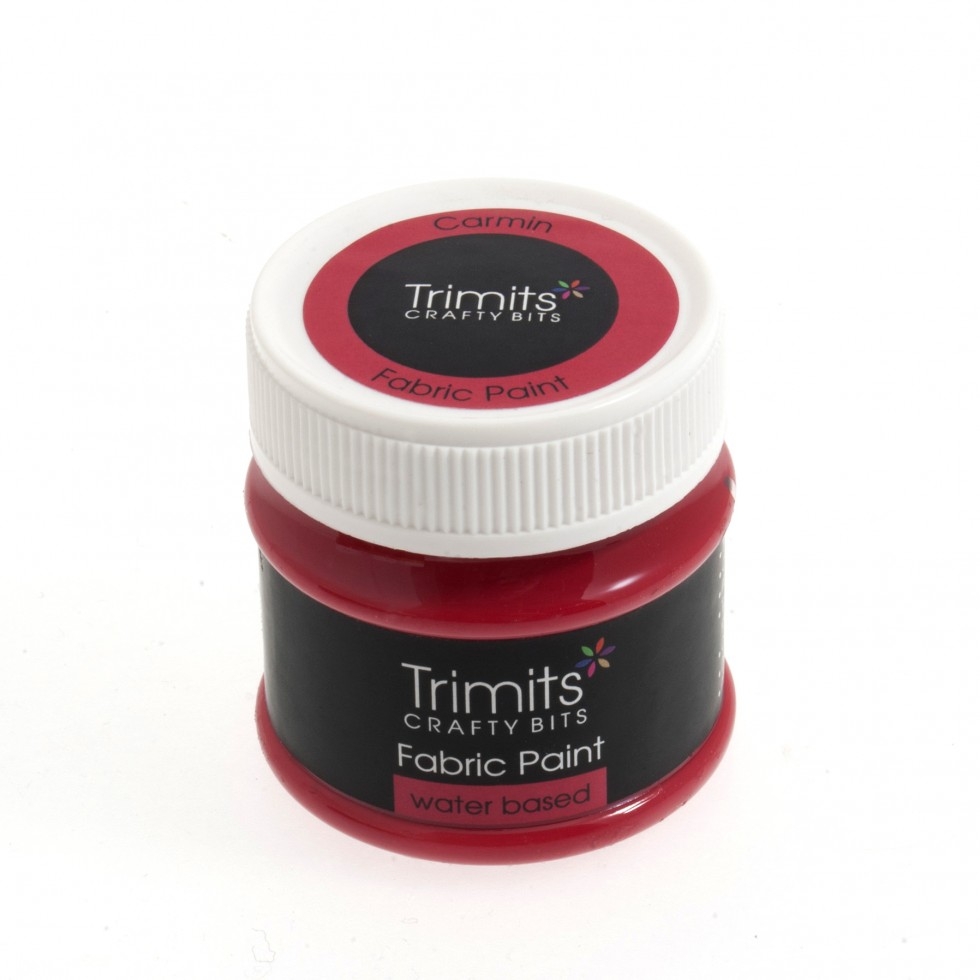 Trimits Fabric Paint Carmin