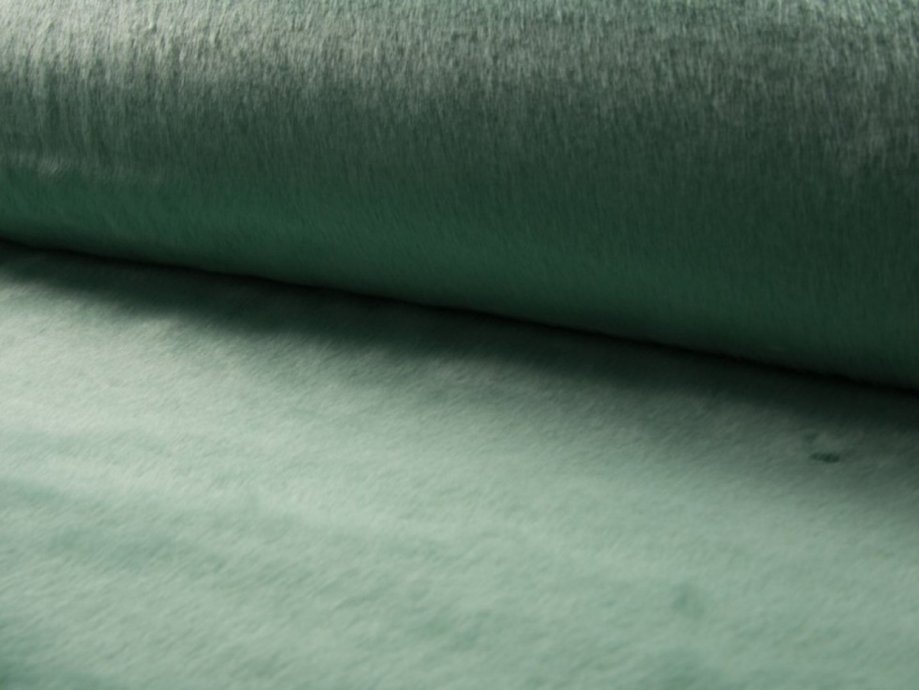 Fantasy Faux Fur Fabric Dusty Mint