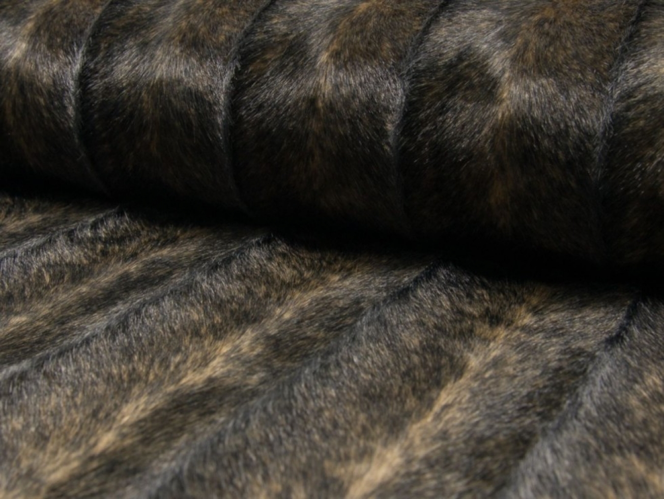 Fantasy Faux Fur Fabric Brown