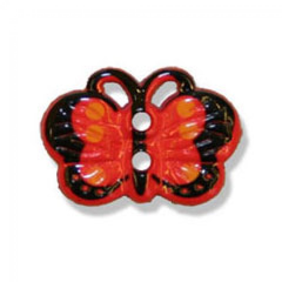 Trimits Butterfly Buttons Red