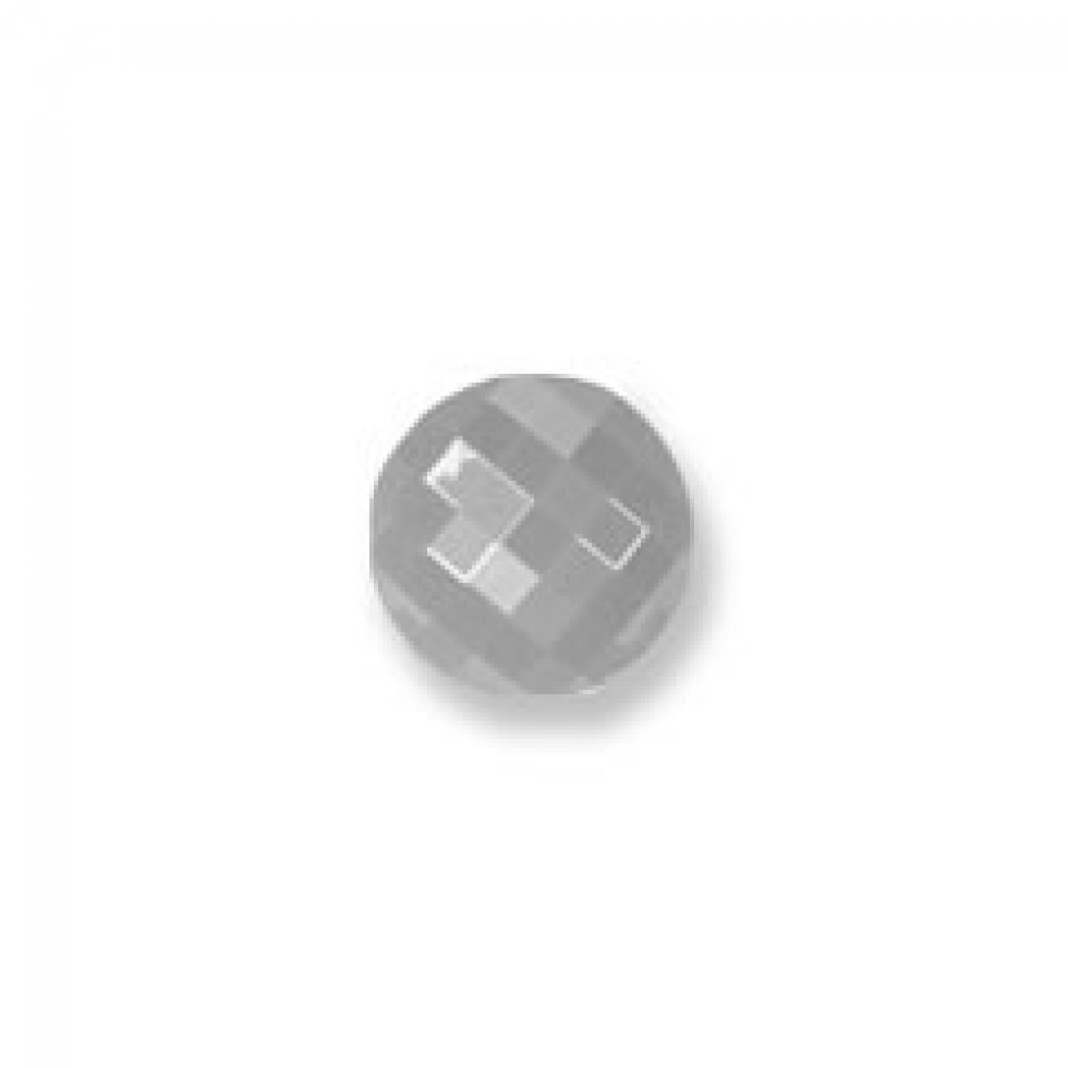 Trimits Hi Gloss Faceted Buttons Grey