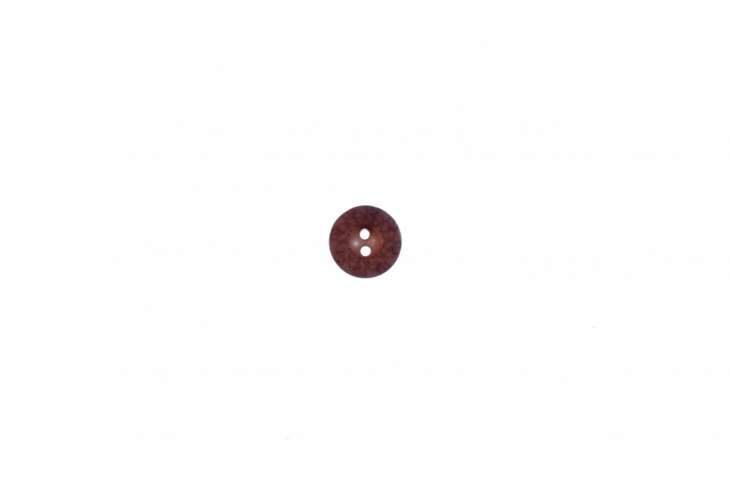 Trimits Round Flower Buttons Brown