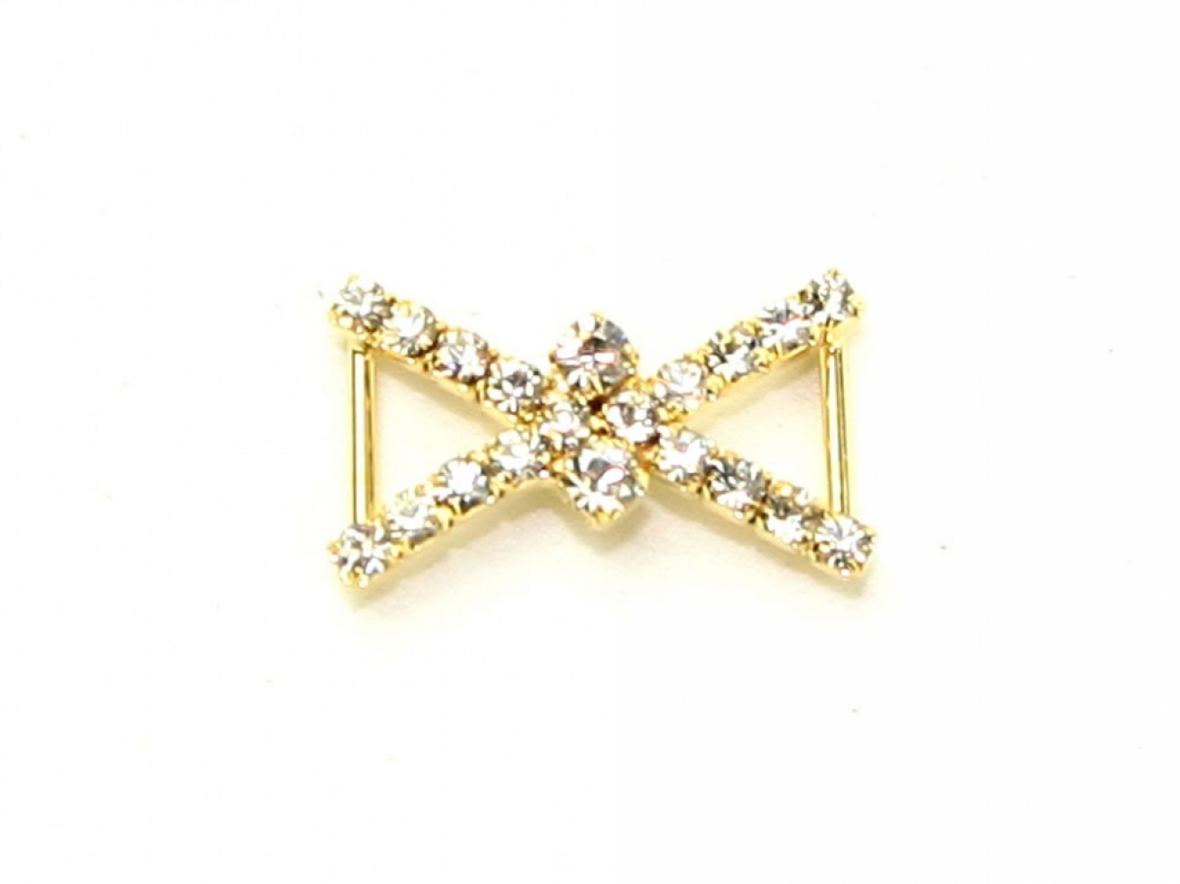 Diamante Strap Link Gold