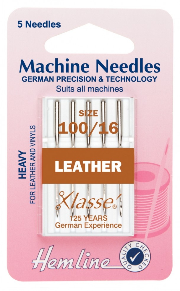 Hemline Leather Sewing Machine Needles