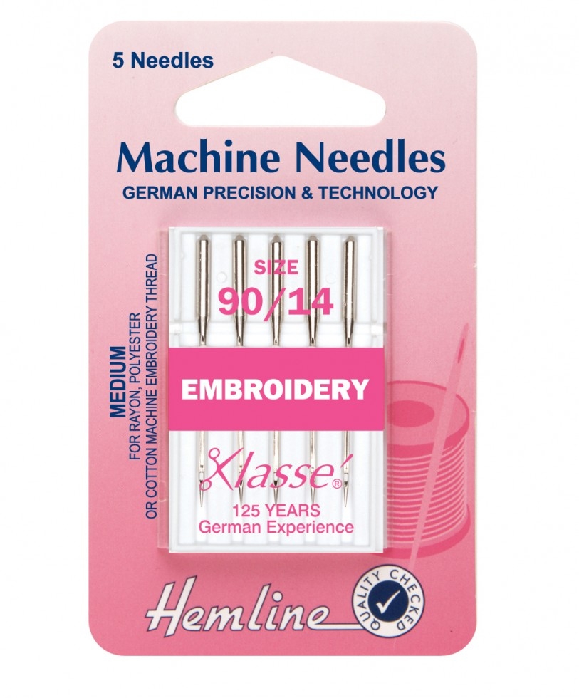 Hemline Embroidery Machine Needles