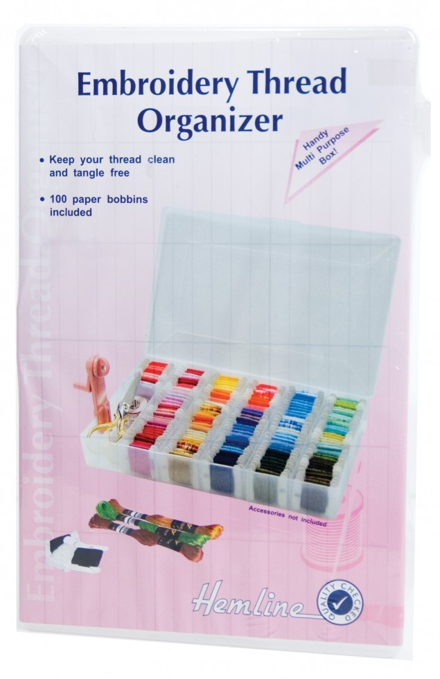 Hemline Embroidery Thread Box