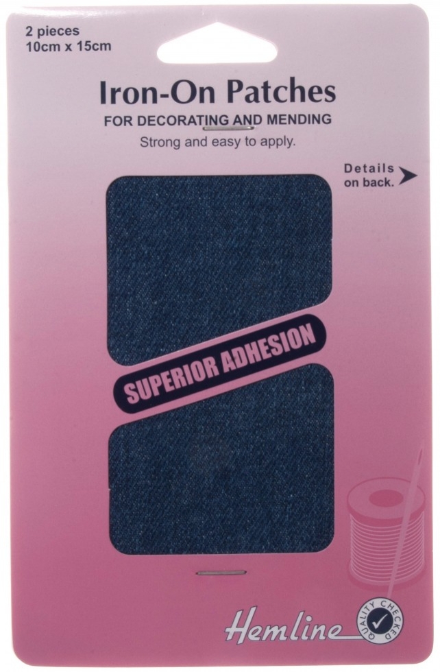 Hemline Repair Fabric Mid Denim