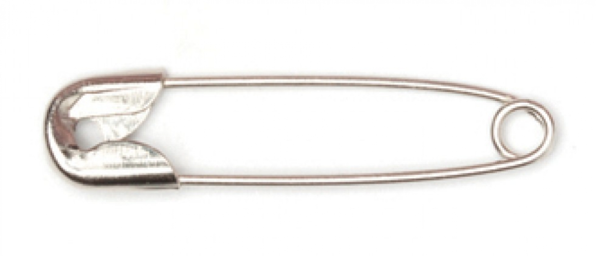 Hemline Safety Pins Silver