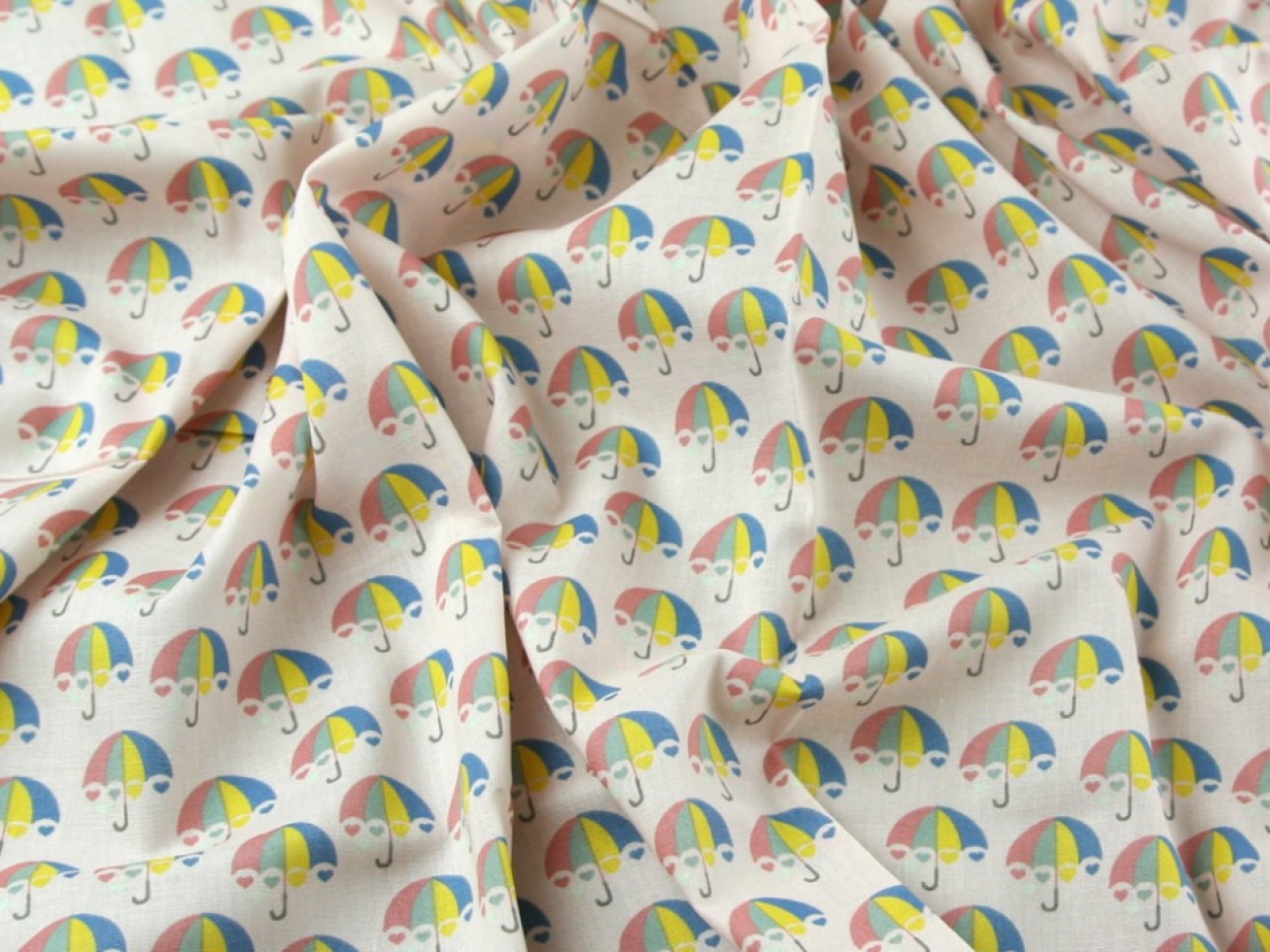John Louden 100% Cotton Poplin Fabric Pink