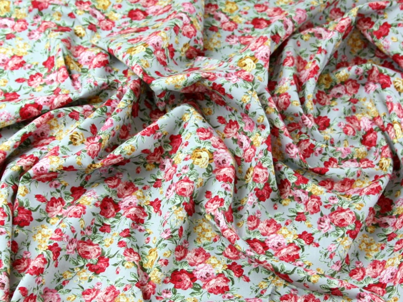 John Louden 100% Cotton Poplin Fabric Grey