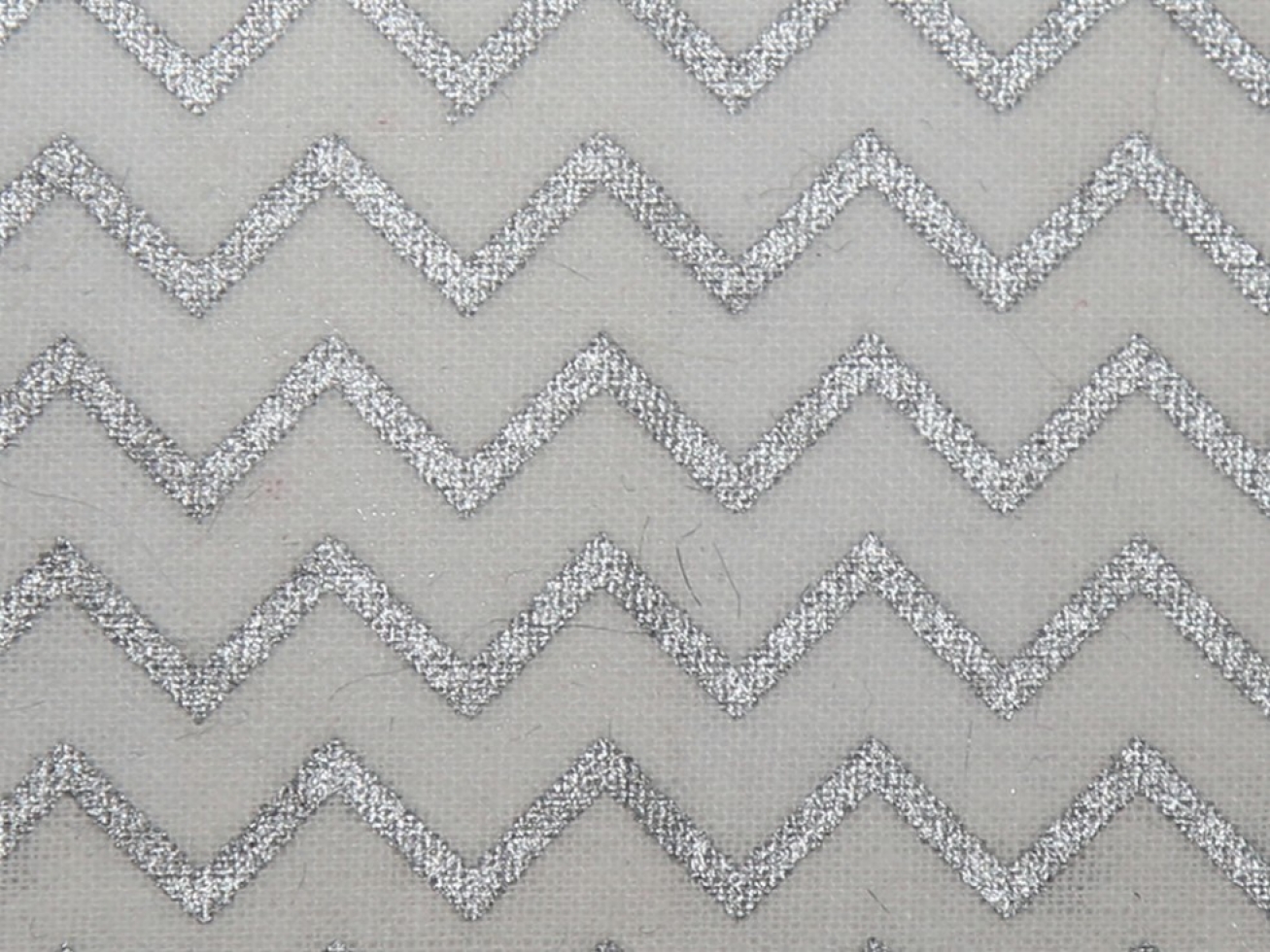 John Louden 100% Cotton Fabric Silver on White