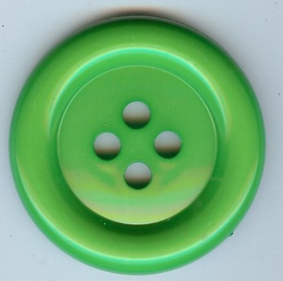 Large Plastic Buttons Green