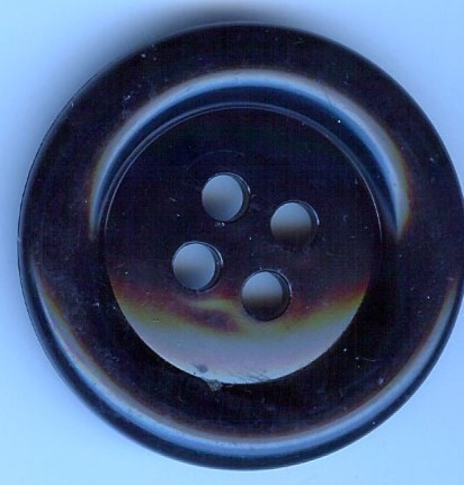 Large Plastic Buttons Navy Blue