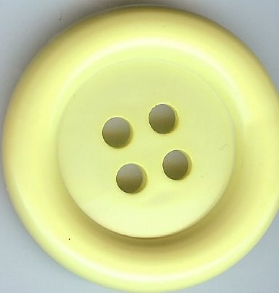 Large Plastic Buttons Yellow