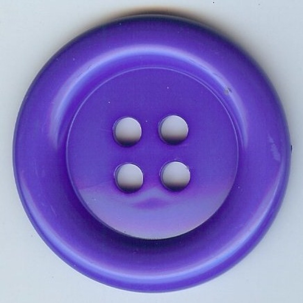 Large Plastic Buttons Royal Blue
