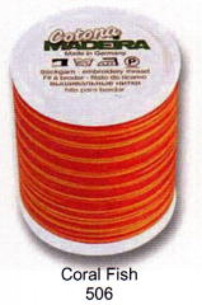 Madeira No 30 Cotona Embroidery Thread 506
