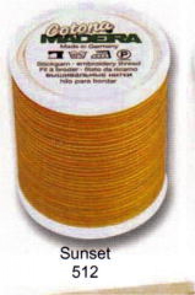 Madeira No 30 Cotona Embroidery Thread 512