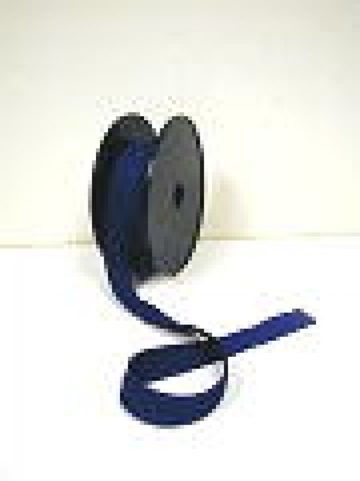 Hemline Nylon Zip on the Roll Navy Blue