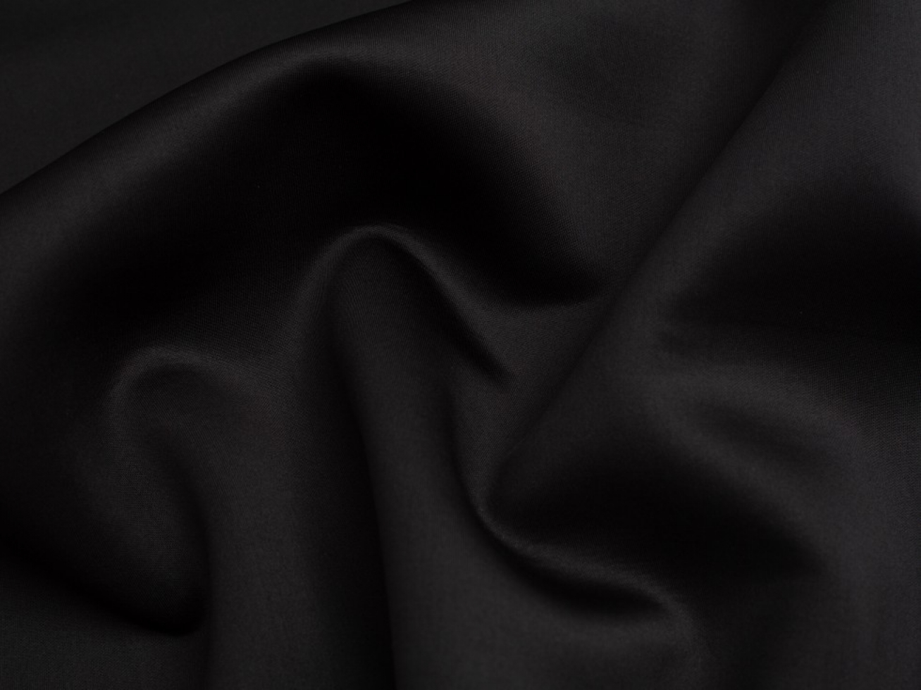 Minerva Core Range Neoprene Stretch Knit Fabric Black