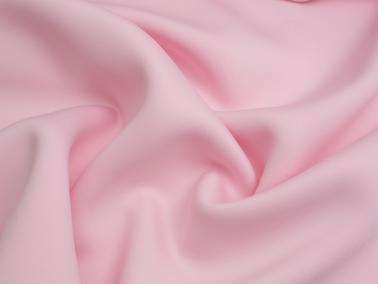 Minerva Core Range Neoprene Stretch Knit Fabric Pastel Pink