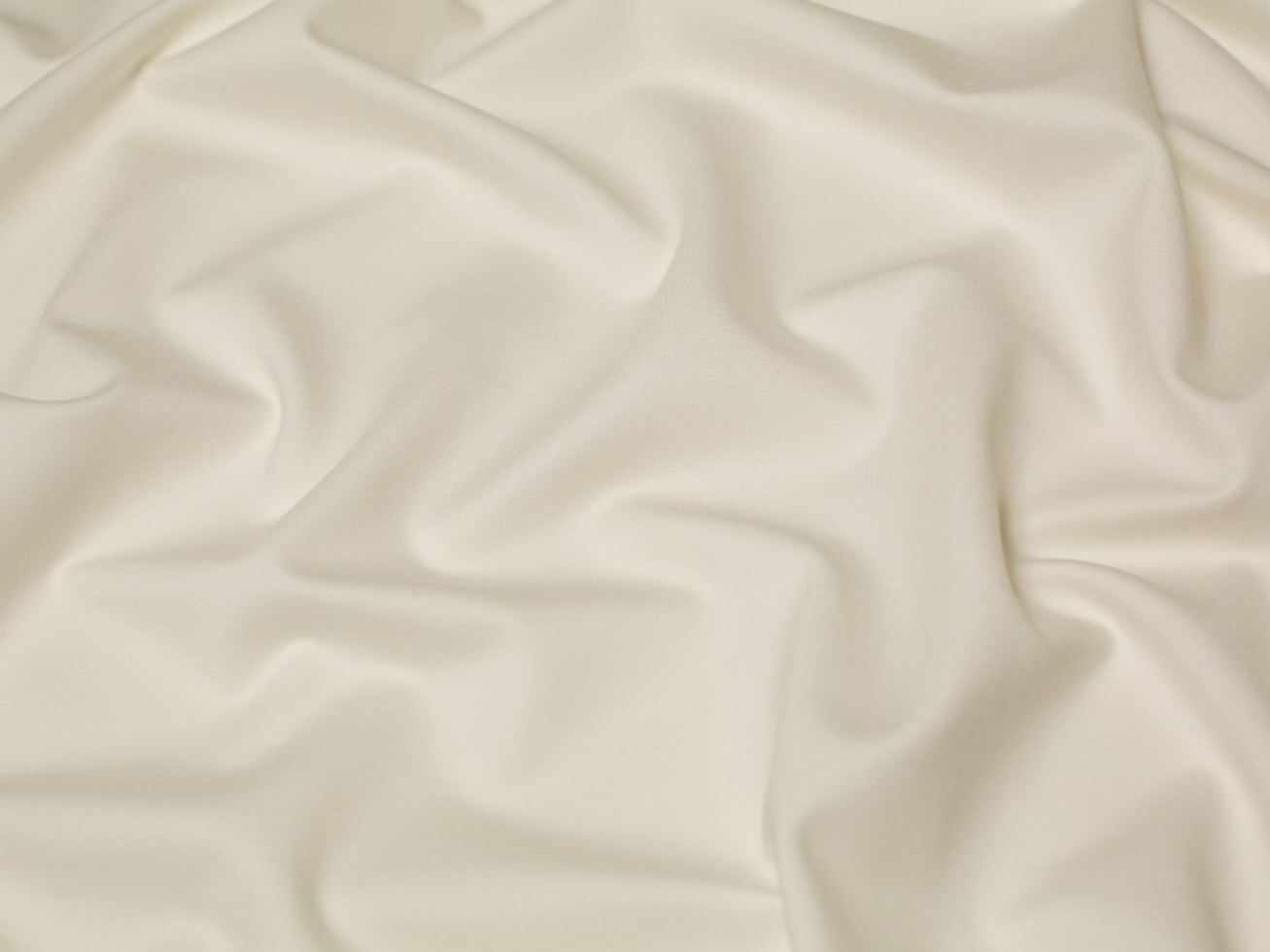 Minerva Core Range Heavy Ponte Roma Double Stretch Knit Fabric Ivory