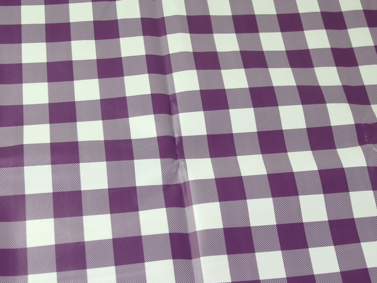 Table Protector Fabric Purple