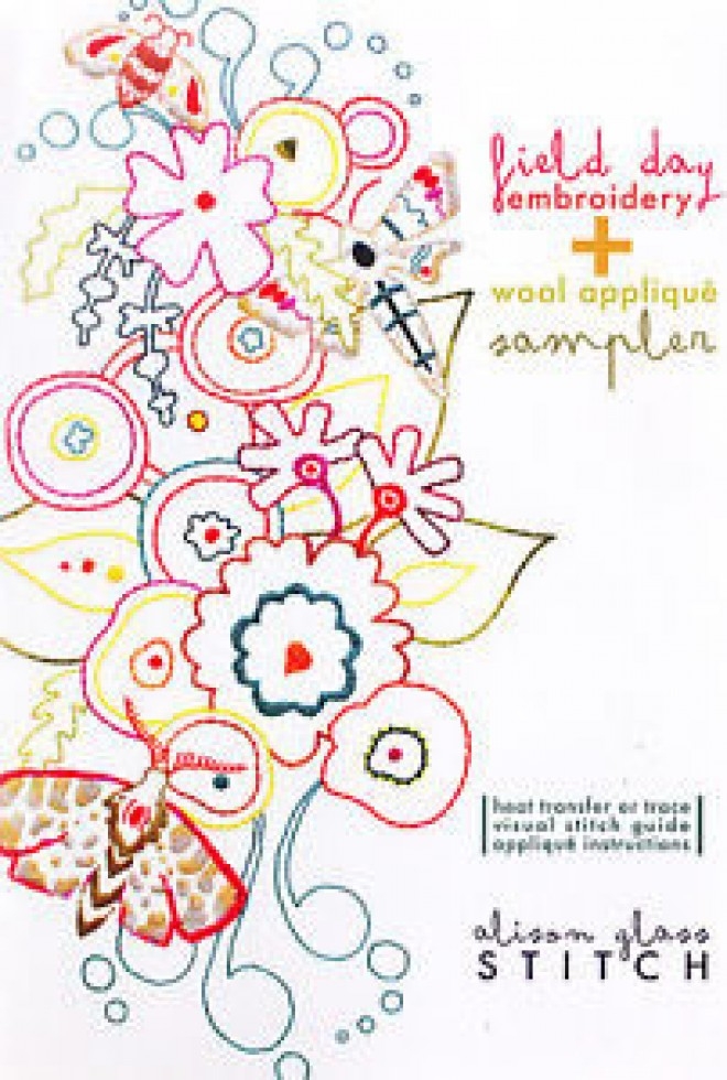 Alison Glass Field Day Embroidery Pattern