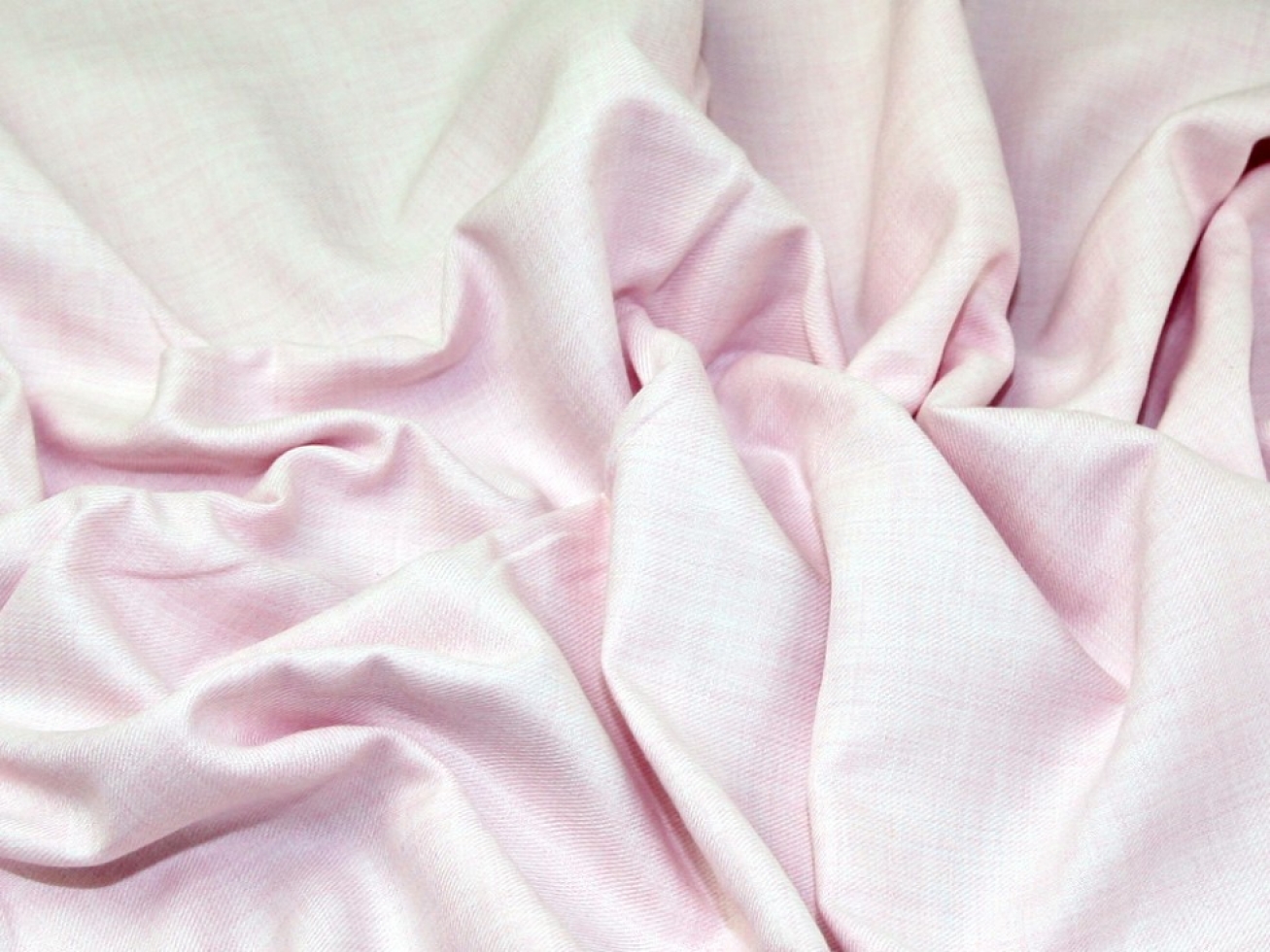 Truella Brushed Cotton Wool Flannel Fabric Pale Pink