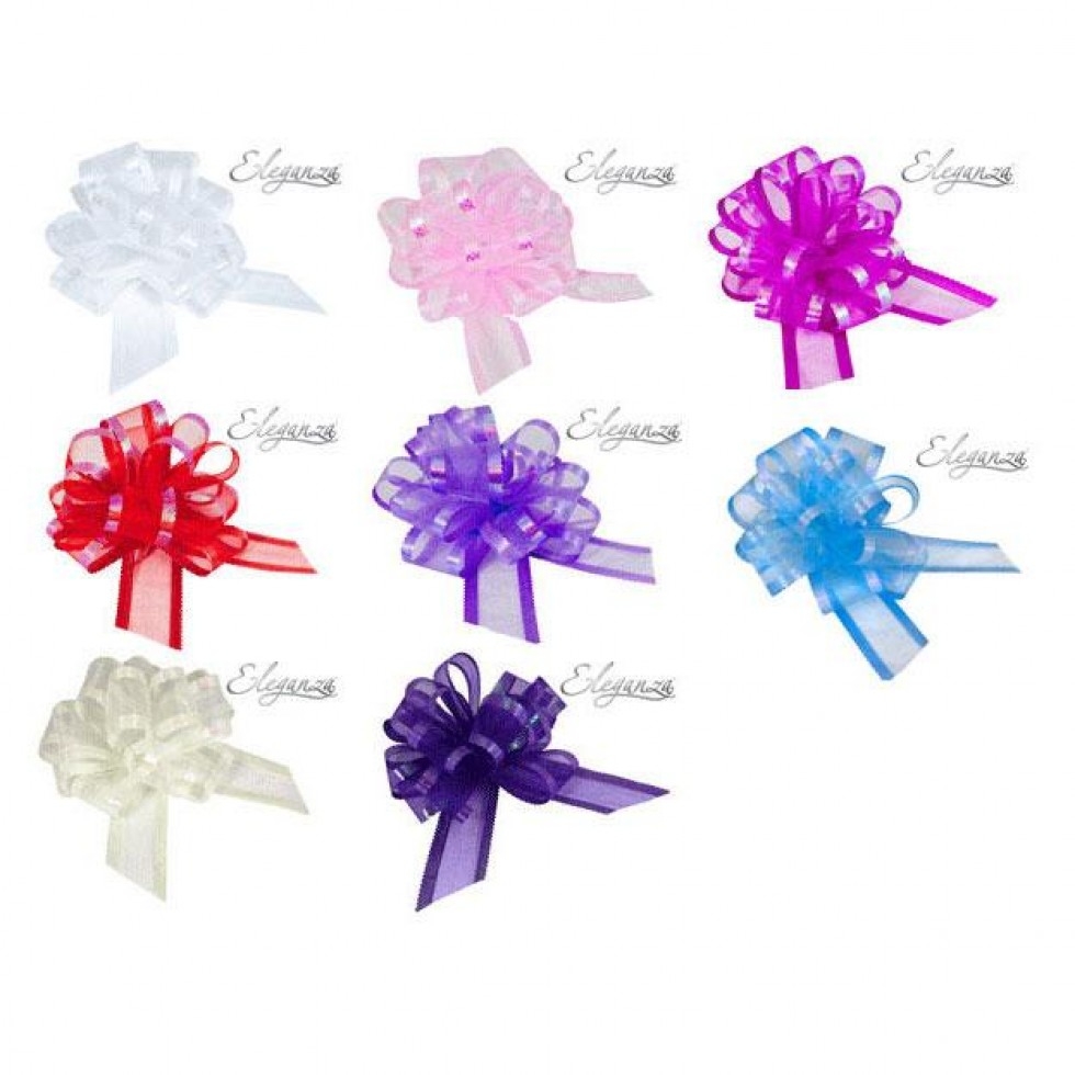 Ribbon Pull Bow Light Pink